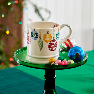 Emma Bridgewater Baubles Half Pint Mug